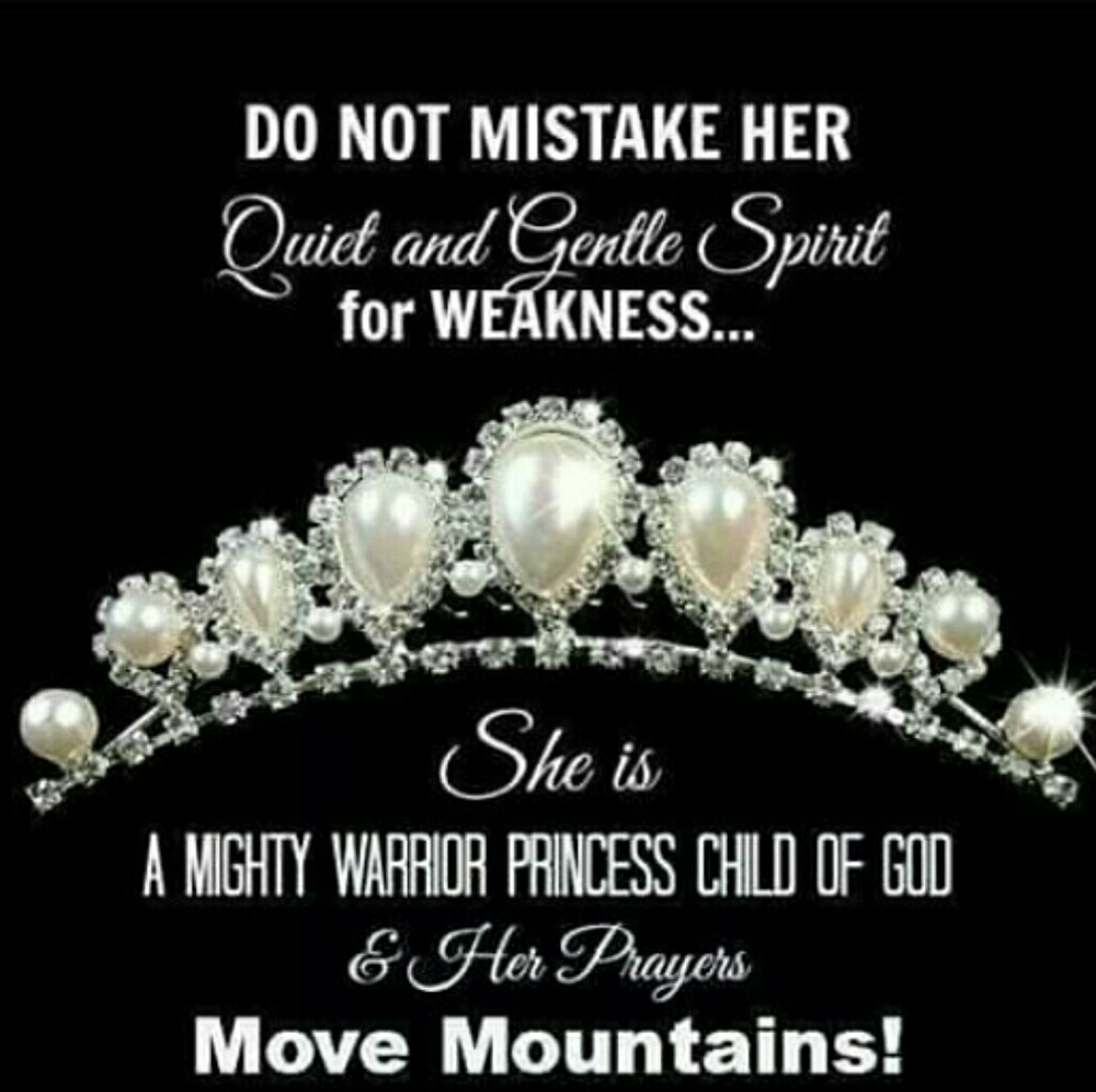 Mighty Warrior Princess Child of God