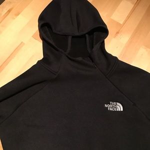 Black North Face Fleece Hoodie