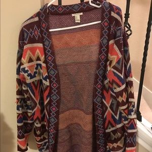 Forever 21 cardigan.