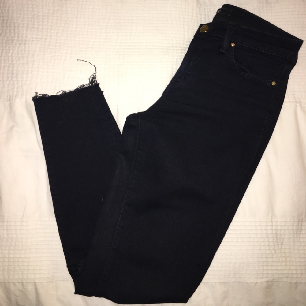 J Brand Cropped Skinny in Blue Mercy
