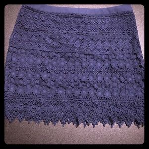 Forever 21 lace skirt.