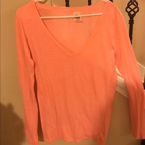 Peach long sleeve t-shirt from VS.