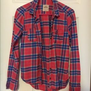 Pink and Blue Flannel