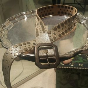 Olga Santini leather belt.