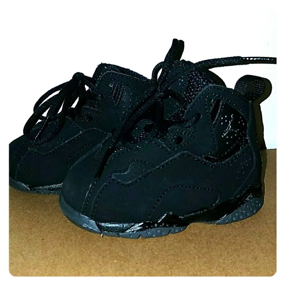 Toddler Boys Jordan True Flight Black/Dark Grey
