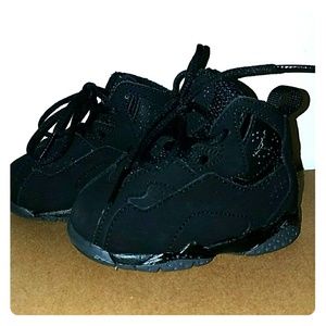 Toddler Boys Jordan True Flight Black/Dark Grey