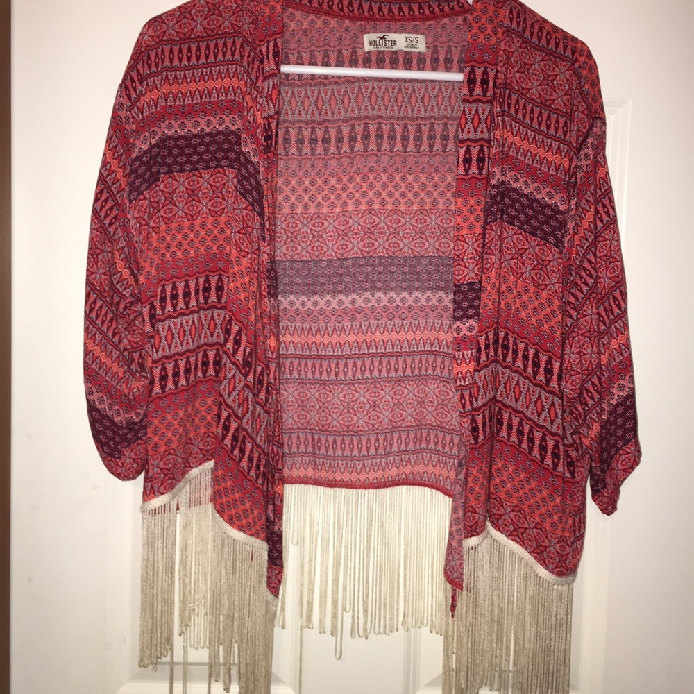 Colorful fringe Top!