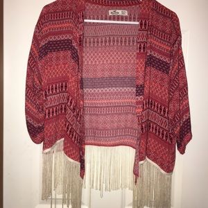 Colorful fringe Top!