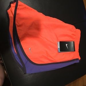 Nike dri-fit running shorts.