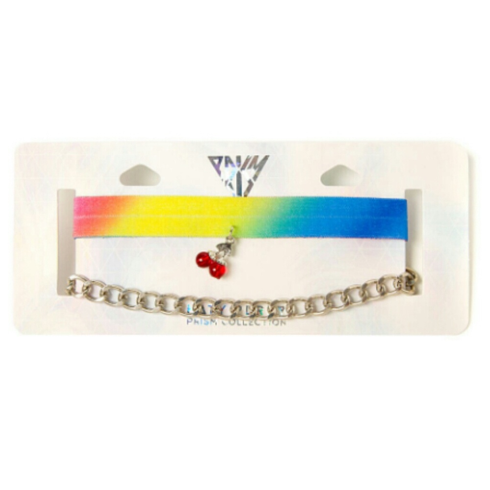 Rainbow Cherry Choker - Picture 1 of 5