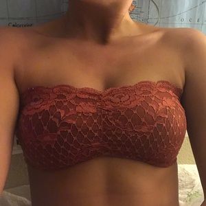 Free people open back bralette