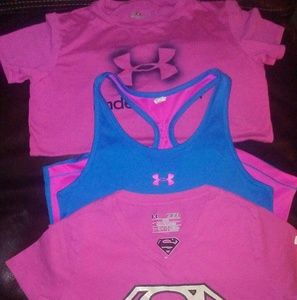 3 girls under armour Tanks-Shirt