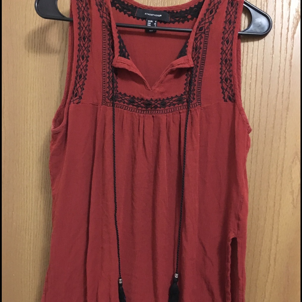 Burnt orange top!
