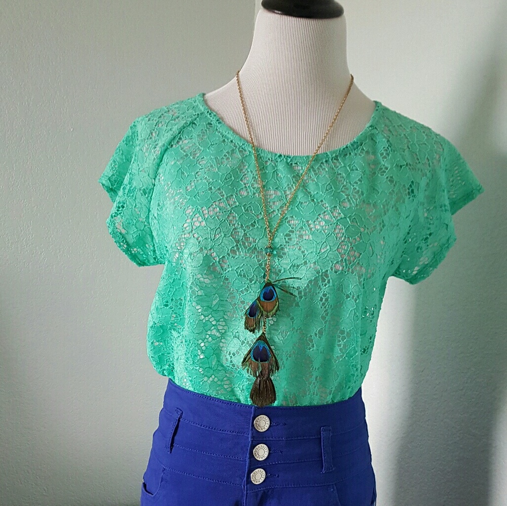 Mint blouse