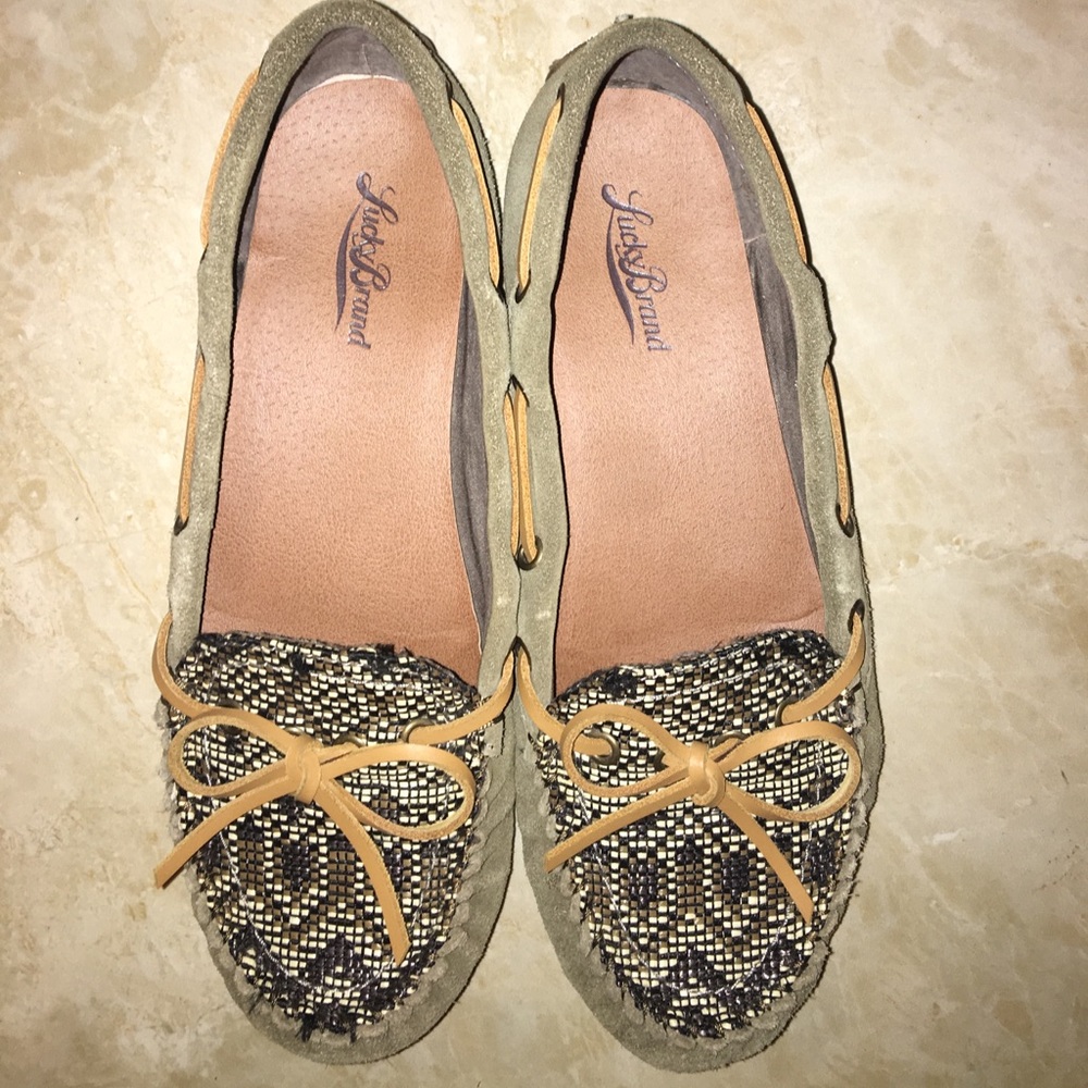 •Luck Brand• Moccasin Slip on Shoes