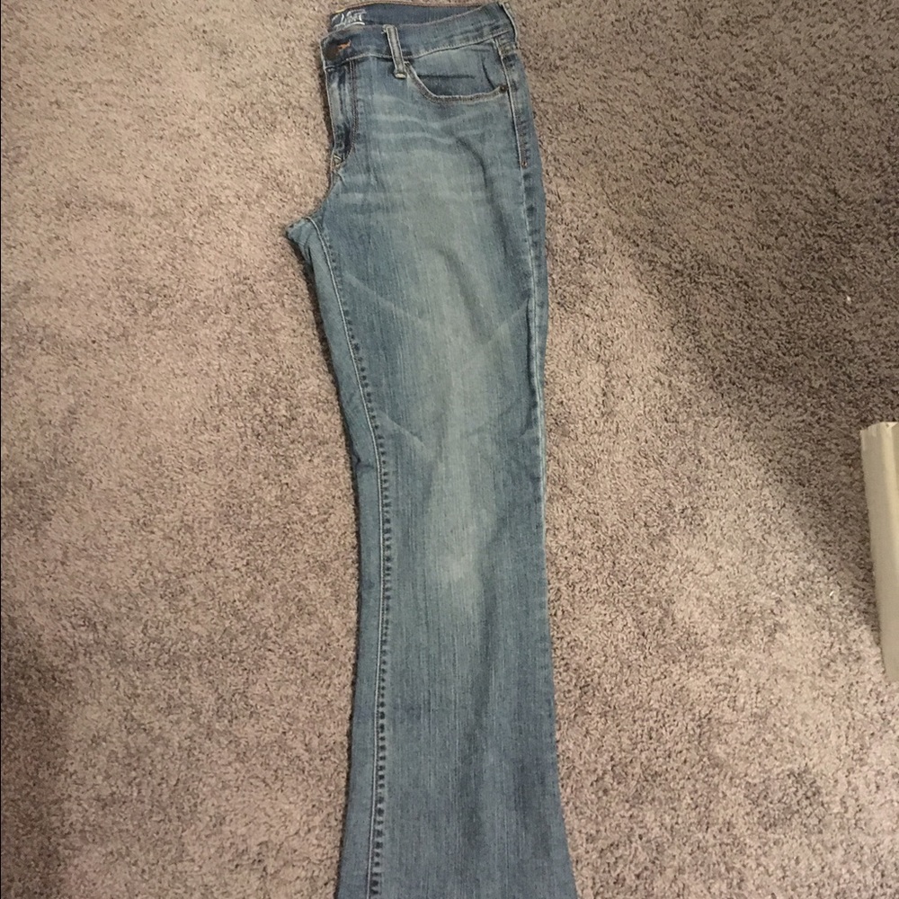 EUC Old Navy "Flirt" jeans sz 8