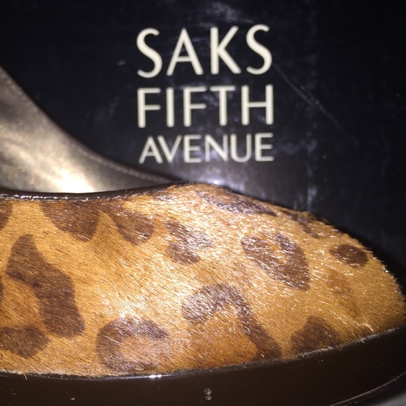 Cheetah Open Toe Heels - Picture 5 of 5