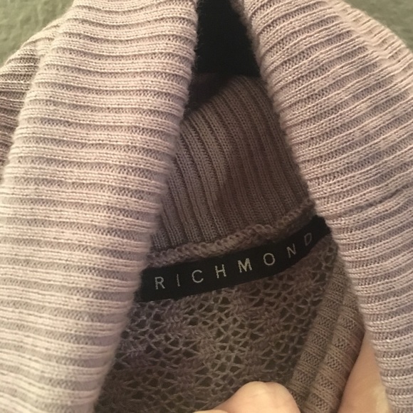 John Richmond turtleneck sweater light violet - Picture 4 of 4