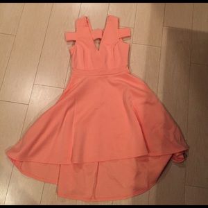 High-low bardot skater dress!