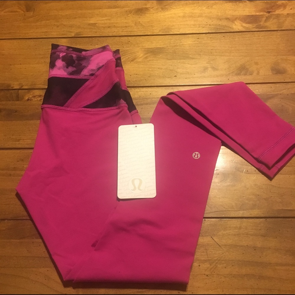LULULEMON WUNDER UNDER PANT HI-RISE SIZE 4 NWT