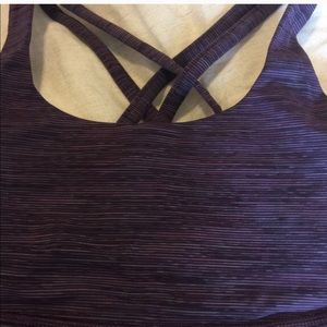 Lululemon purple energy bra