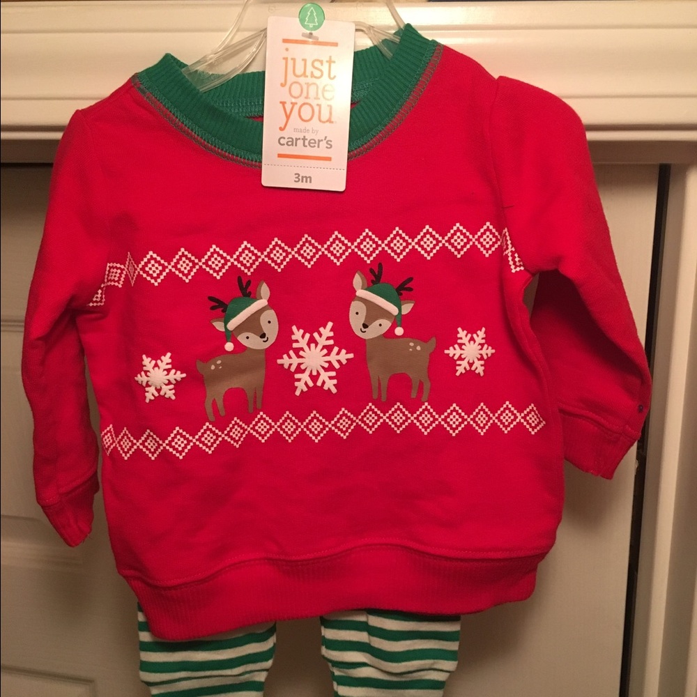 Baby - Christmas sweater and matching pants
