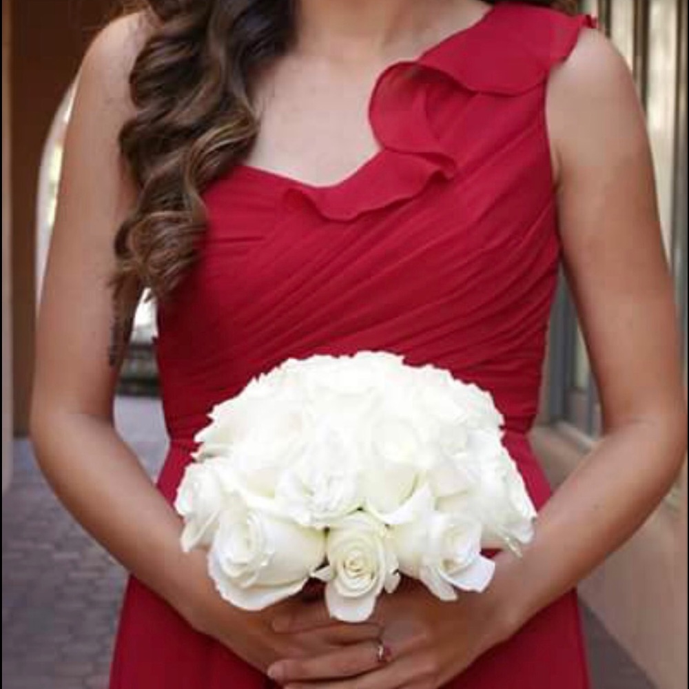 David's bridal bridesmaid/prom dress