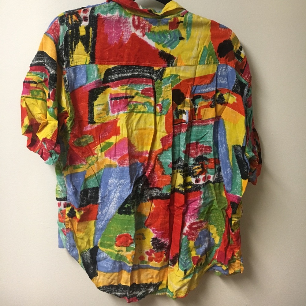 Multicolored Button Up - Picture 3 of 3