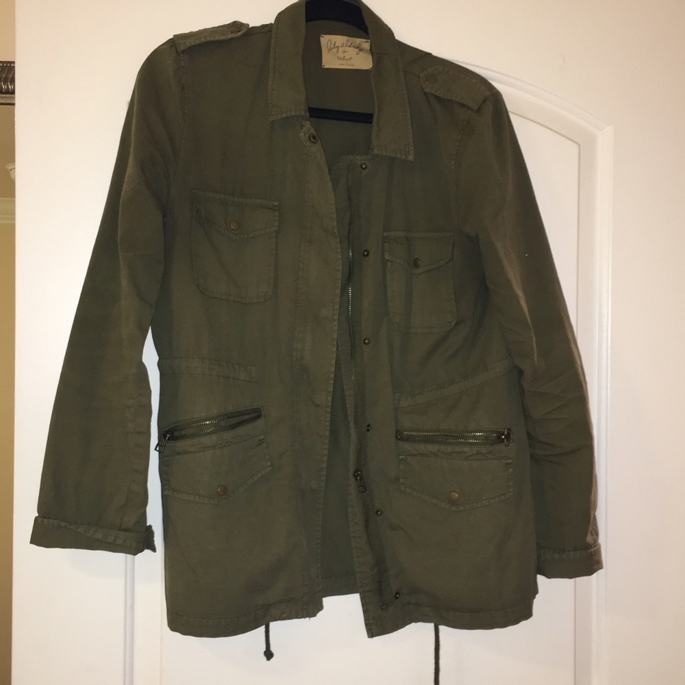 VELVET x LILY ALDRIDGE Army Coat - M