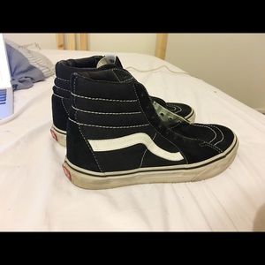 Black High Top Vans