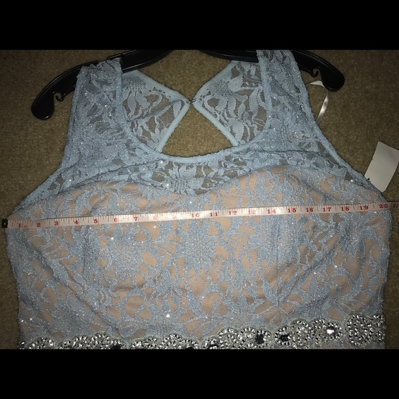 🌸3XHP🌸 BEAUTIFUL BABY BLUE GOWN - Picture 3 of 5