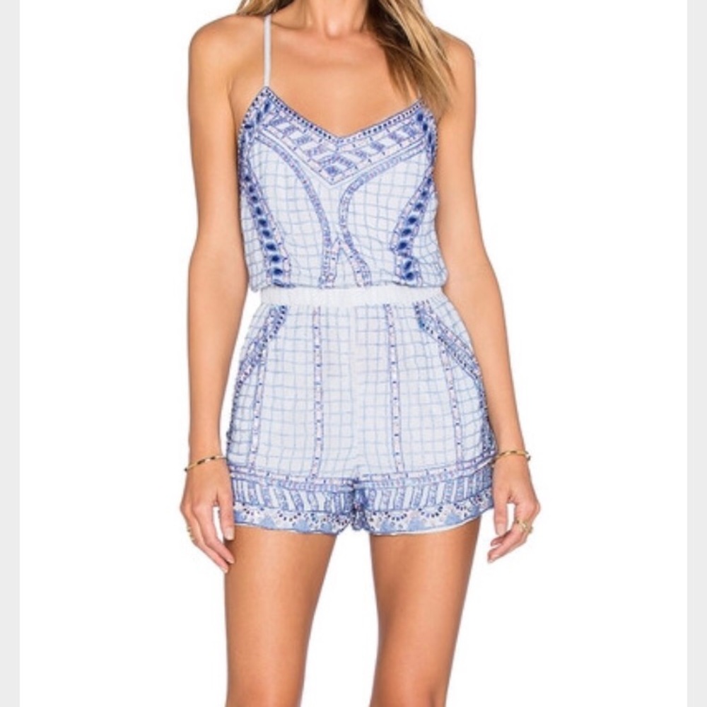 Parker embellished romper!!