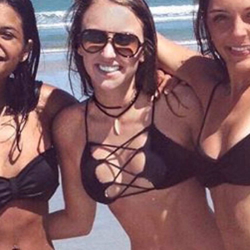 Reversible lira bikini top