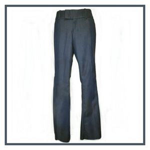 Slate Grey / Blue Bootcut Dress Pants