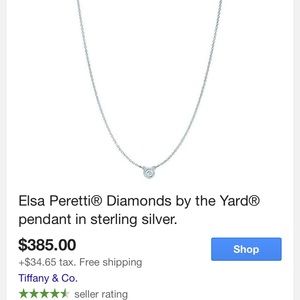 Elsa Peretti Diamonds by the Yard Pendant