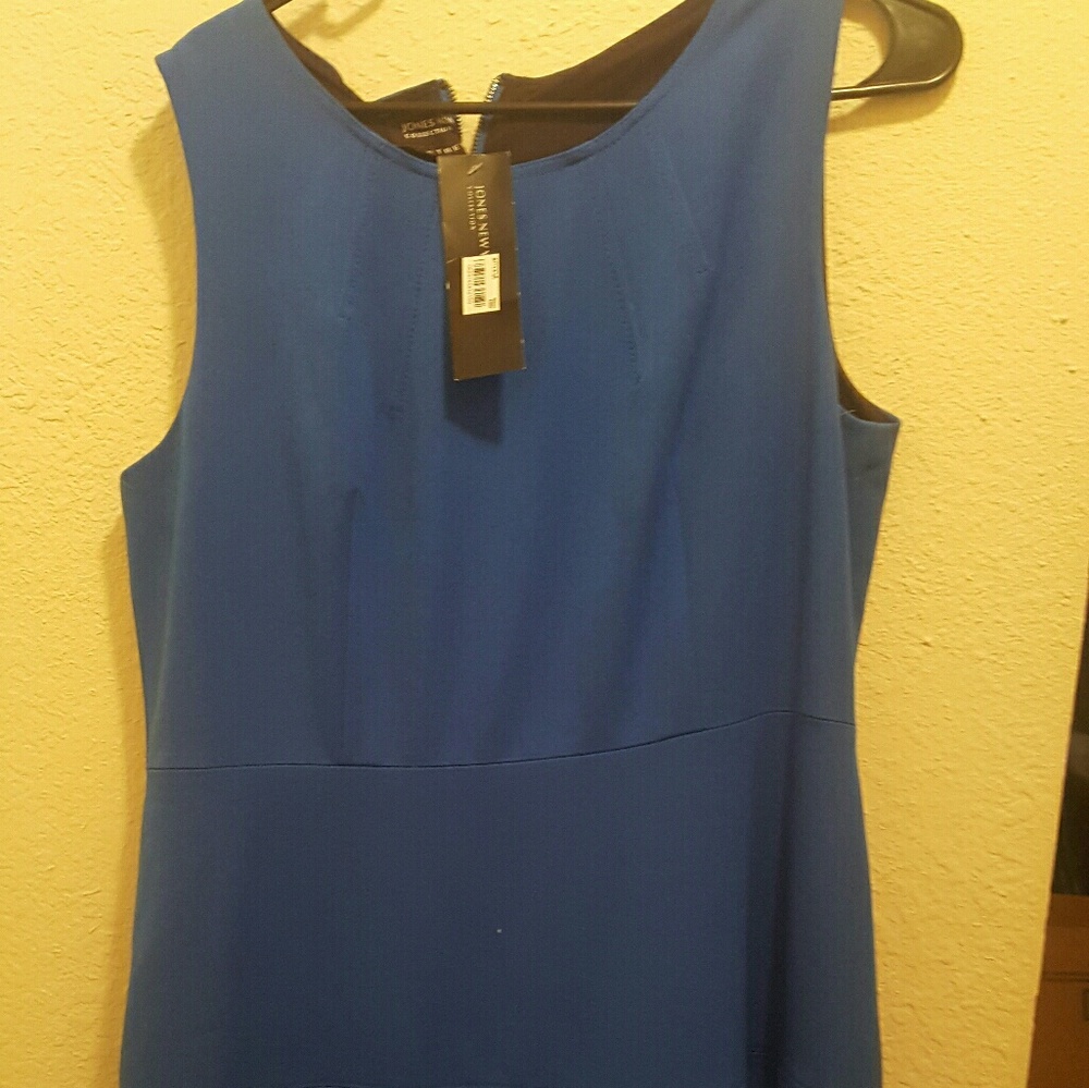 Royal blue dress