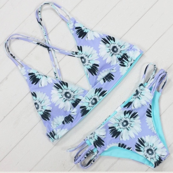 Other - Periwinkle Sunflower Bikini