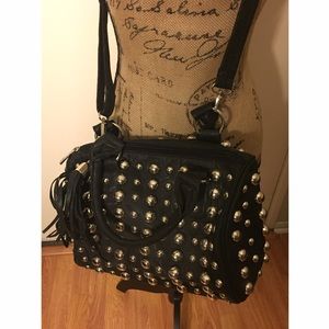 Black Bubble Purse