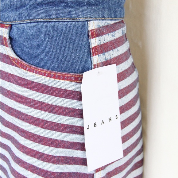 American Flag Denim Skirt - Picture 4 of 6