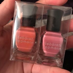 Deborah Lippmann color nail polish duo set