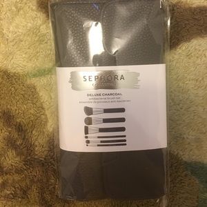✨Sephora Deluxe Charcoal brush set✨