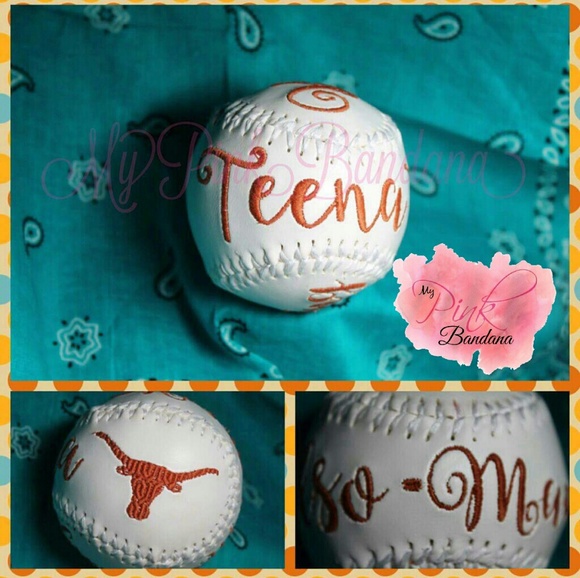 Embroidered Baseballs - Picture 4 of 4