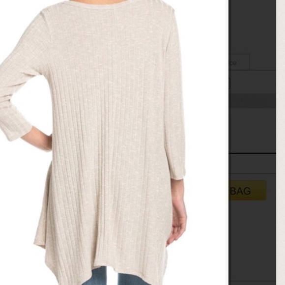 Shark Bite Sweater Tunic NWT - Picture 3 of 3