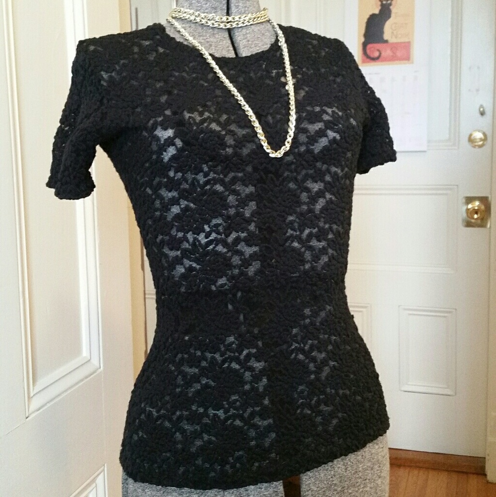 Floral T-shirt Overlay (on clearance!)