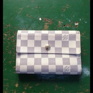 Louis Vuitton Azur Canvas Wallet