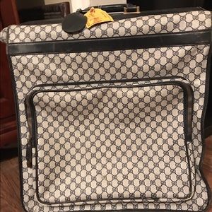 Vintage Gucci suit bag garment bag large capacity