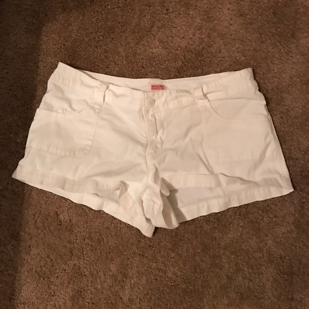 White shorts