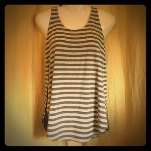 Express striped tank top