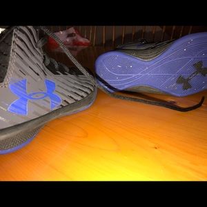 Under Armour boys basketball shoes