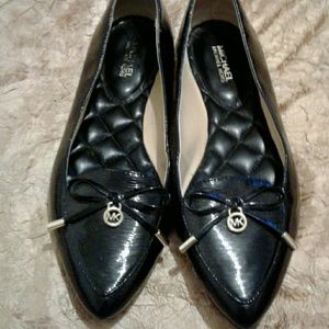 Black Michael Kors Flats